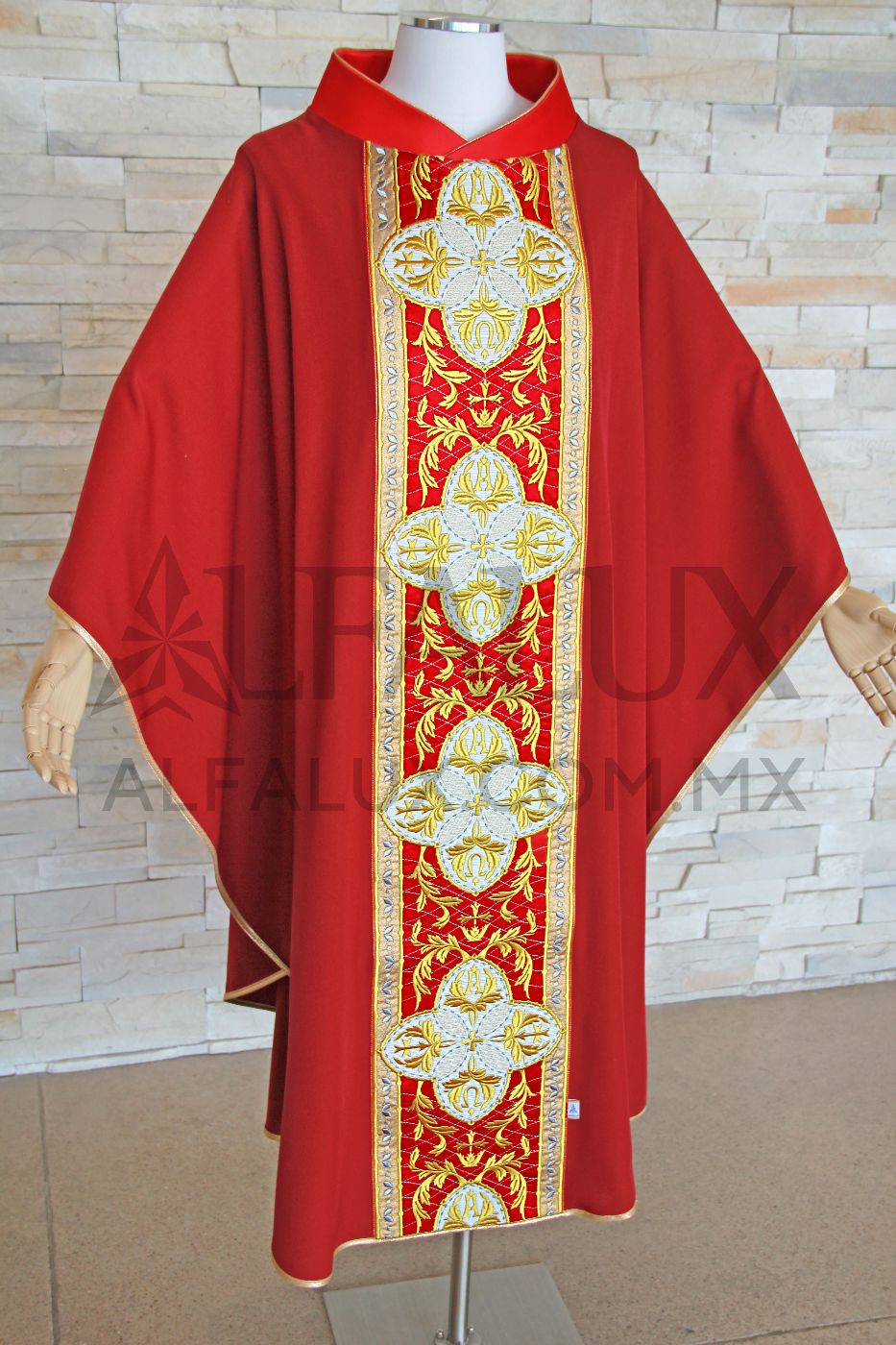 19 ORBIS ORO Alfalux Casulla Central Rojo RojoQuem 200 (2)